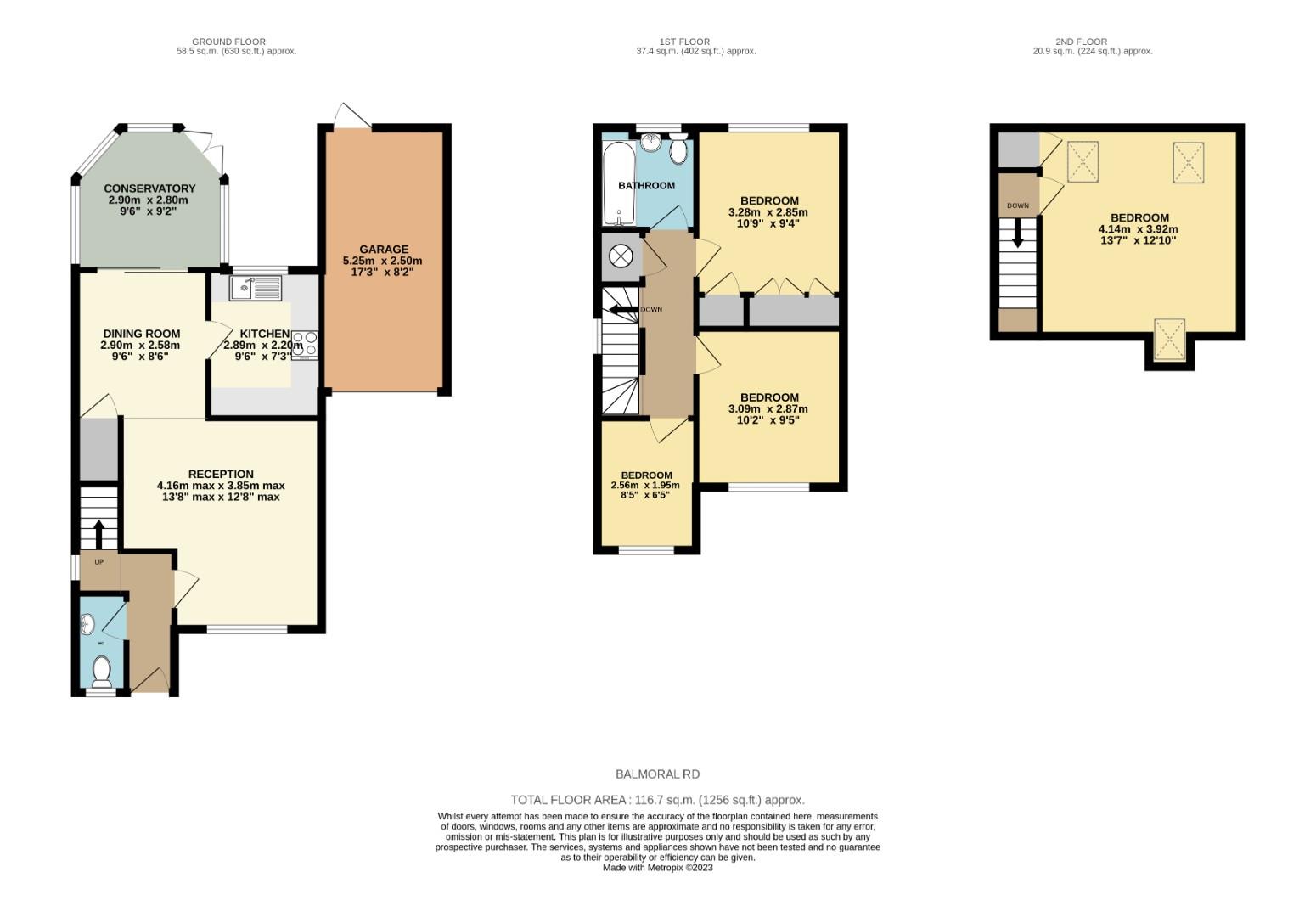Property details for Balmoral Road, Abbots Langley Price £550,000 Sold